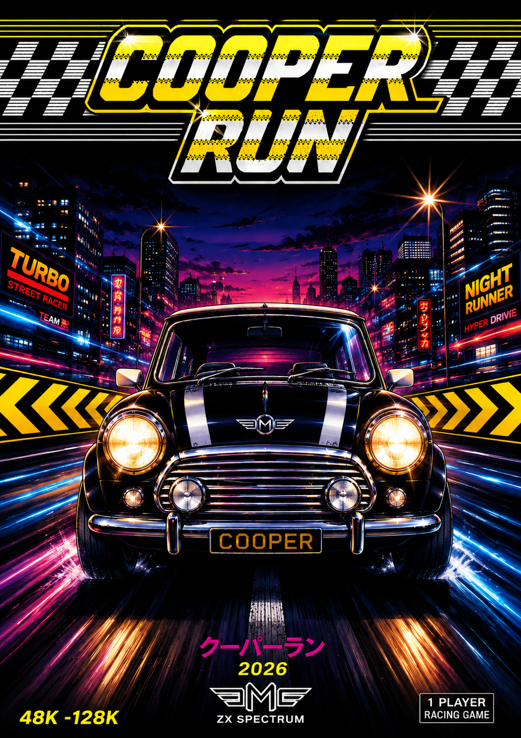COOPER RUN promotional poster